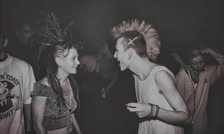 Club-goers at The Que in Birmingham in January 1996.