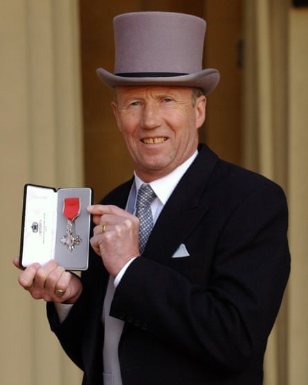 Colin Bell was awarded an MBE in 2005.