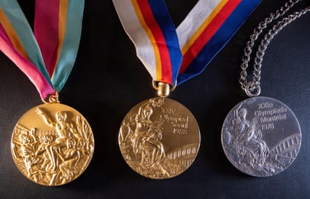 Two gold medals and one silver medal.