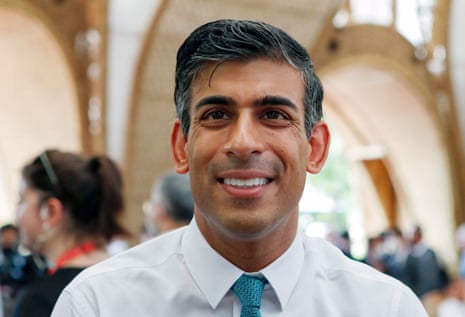 Rishi Sunak at the G20.