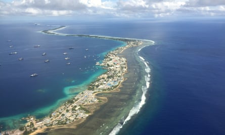 Majuro, the capital of the Marshall Islands