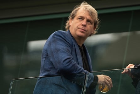 Todd Boehly watches a Chelsea match