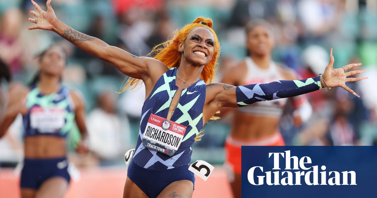 Sha’Carri Richardson out of Olympic 100m after positive cannabis test