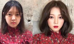Korea Before And After Makeup Saubhaya Makeup