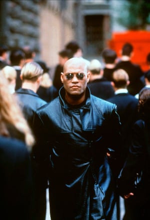 Laurence Fishburne in The Matrix