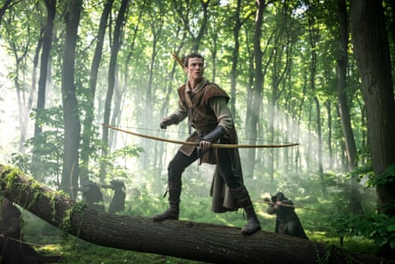 ‘Just call me Rob, ok!’ … Jack Patten as Robin Hood.