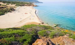 Piscinas beach on Sardinia’s west coast