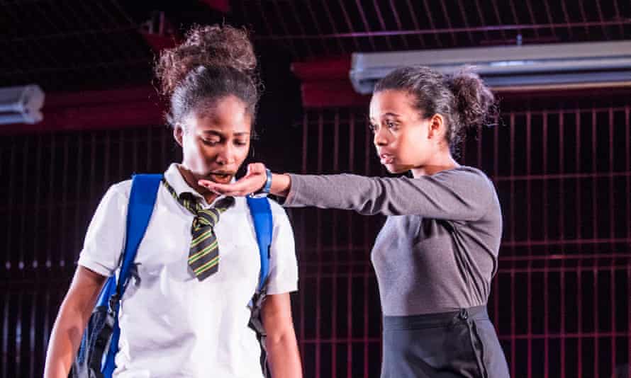 Adelayo Adedayo and Tsion Habte in Charlene James's Cuttin' It.
