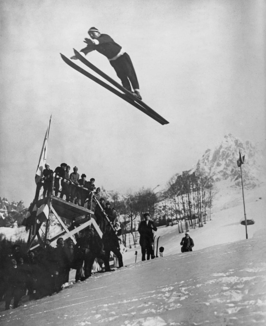 Первый ои. 1924 Шамони Франция зимние. На зимней Олимпиаде-1924 в Шамони.