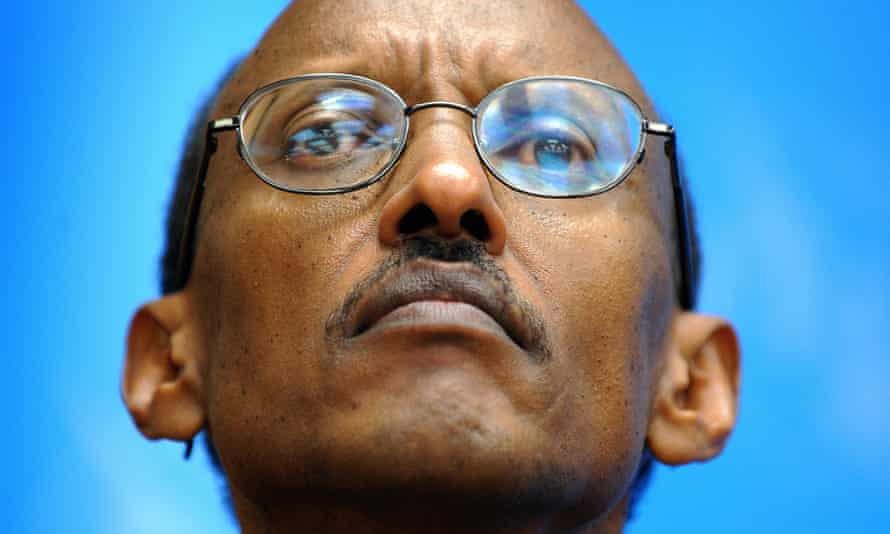 Rwandan president Paul Kagame.