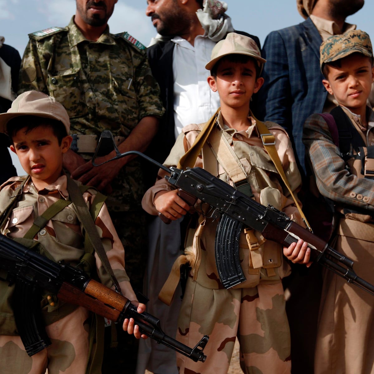 Young Child Soldiers In War