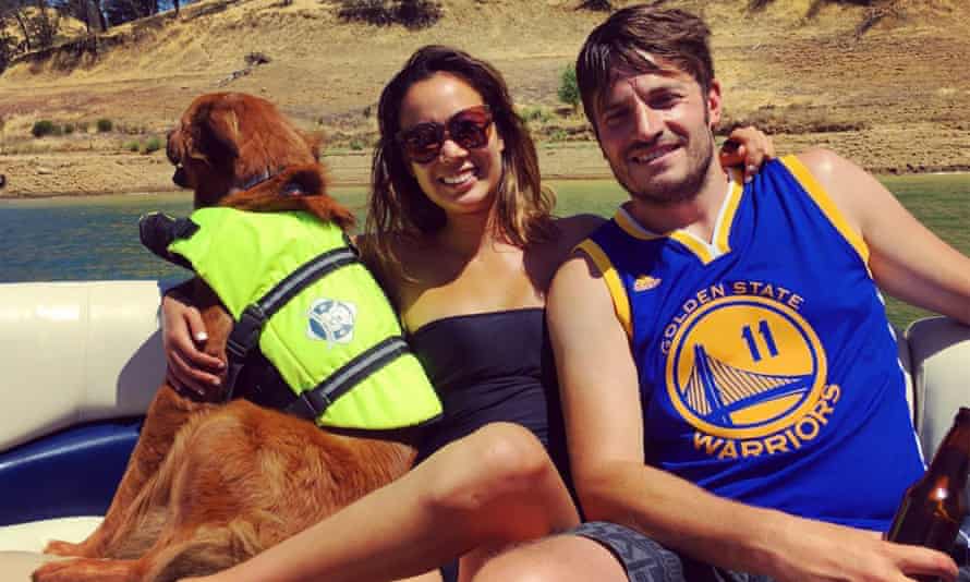 Jonathan Gerrish, 45, his woman Ellen Chung, 30, their one-year-old daughter, Miju, and their canine died successful a distant country of California