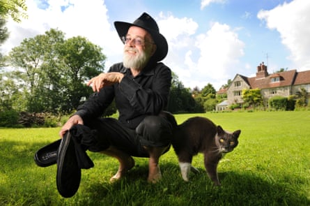 Terry Pratchett in 2008.