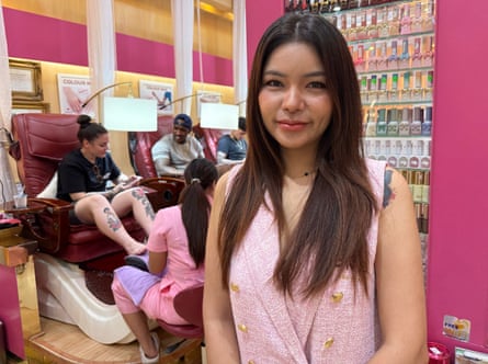 Arisa Suekkanya from the Colour Nail salon in Pattaya