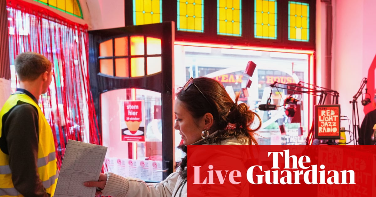 Voting under way in Netherlands parliamentary election – Europe live