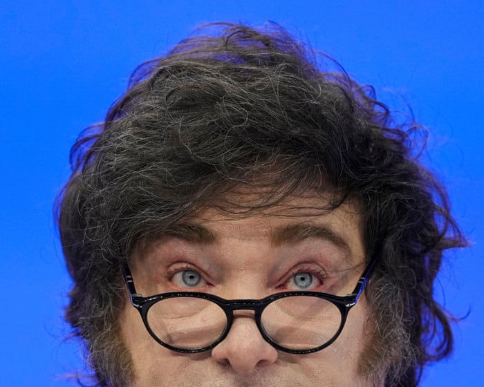 Farage, Trump, Musk: your boy Javier Milei just took one hell of a beating. Why so quiet? | Aditya Chakrabortty