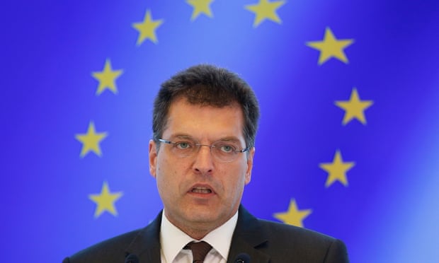 European commissioner for crisis management Janez Lenarčič