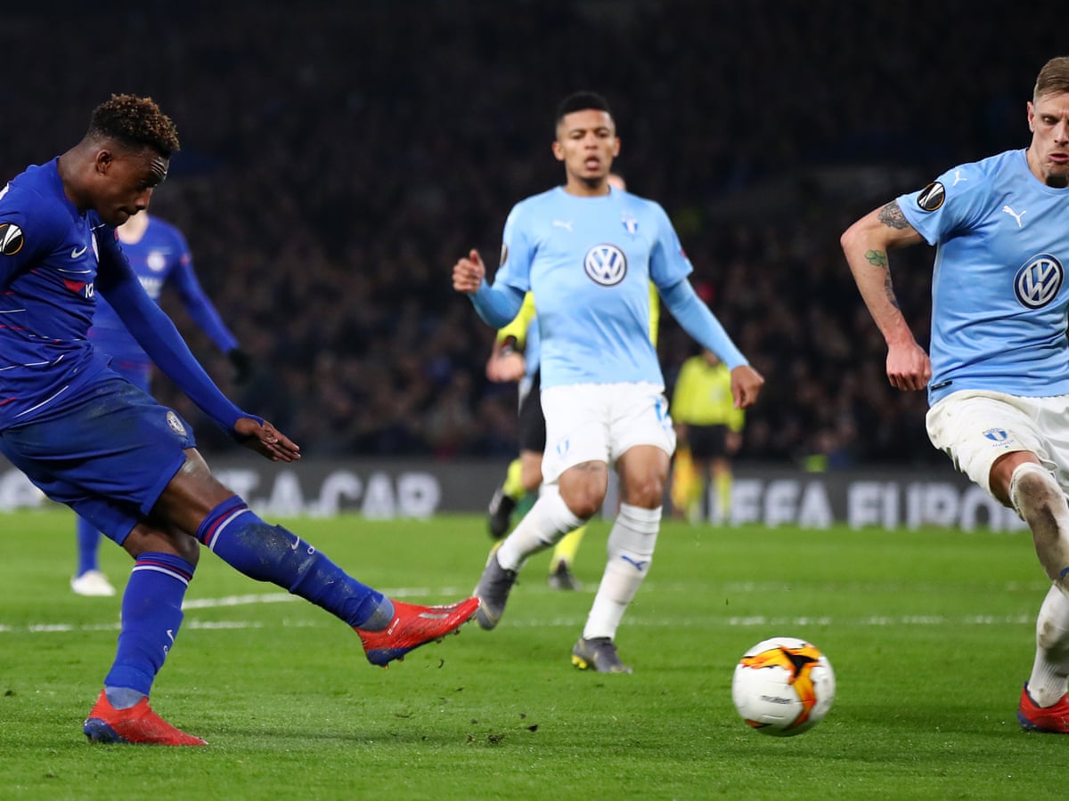 Callum Hudson Odoi Seals Comfortable Win For Chelsea Over Malmo Football The Guardian