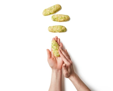 Shape the mix into sausages