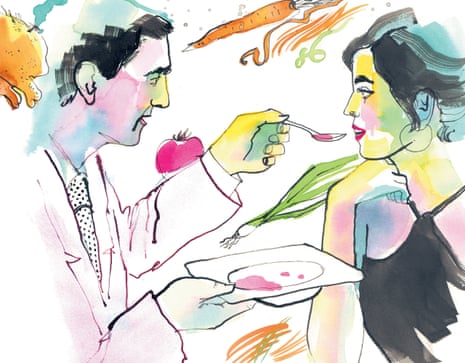 ‘In a relationship a mutual diet evolves and inside is a code about who we are to each other’