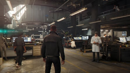 Room to roam … exploring Q Labs in 007 First Light.