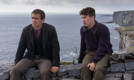 Island life … Colin Farrell and Barry Keoghan in The Banshees of Inisherin.