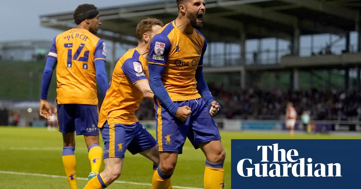 Nigel Clough hails ‘incredible’ Mansfield as they beat Northampton to Wembley