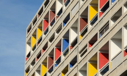 Unité d’Habitation by Le Corbusier in Marseille.