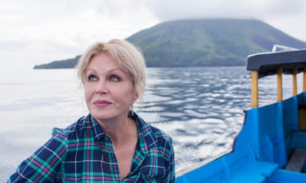 In the Banda islands, Indonesia, in episode one of Joanna Lumley’s Spice Trail Adventure.
