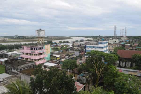 Mongla city buildings