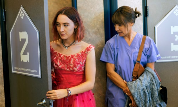 Ronan and Metcalf, who have both been nominated for Oscars, in Lady Bird.