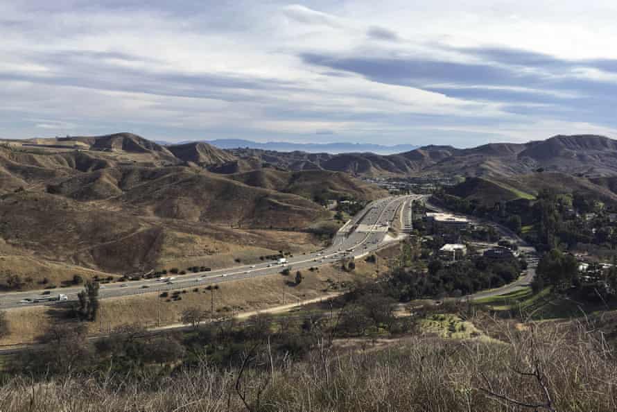 The stretch of Highway 101 where groundbreaking is set to begin in April 2022.