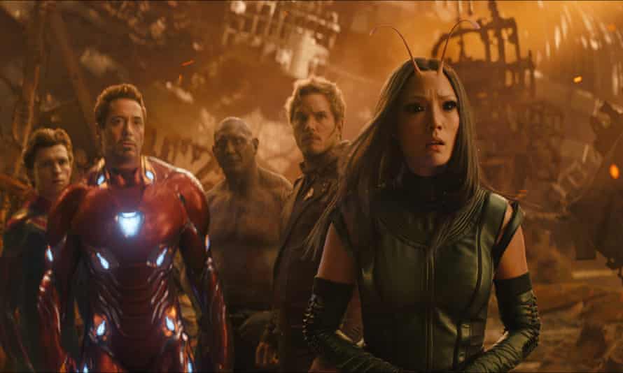 All the gang is here... Avengers: Infinity War and all the other Marvel movies on Disney+.