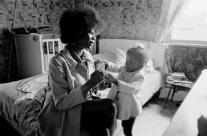 London, 1972. A single mum living in a single room in Notting Hill