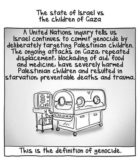 Israel Vs The Children Of Gaza, panel 1