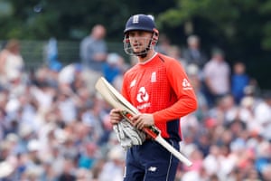 Hales after being dismissed for 52.