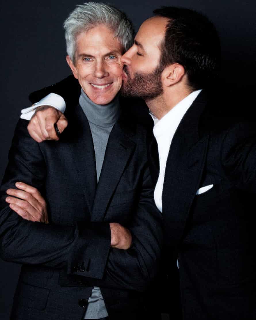Richard Buckley and Tom Ford photographed by Simon Perry