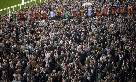 The crowd for day four of the Cheltenham Festival was 68,859, less than 3,000 below last year’s record for Gold Cup day.