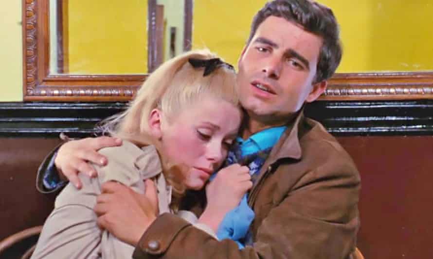 Nino Castelnuovo and Catherine Deneuve in The Umbrellas of Cherbourg, 1964.