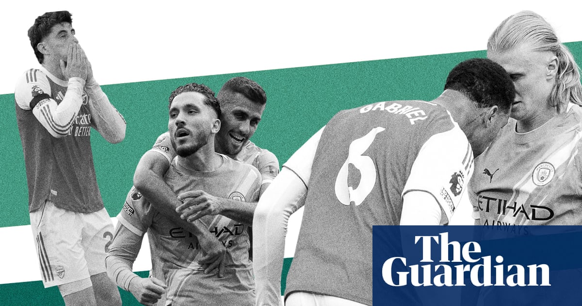 Arsenal are despondent, but the Premier League race is far from over | Jonathan Wilson