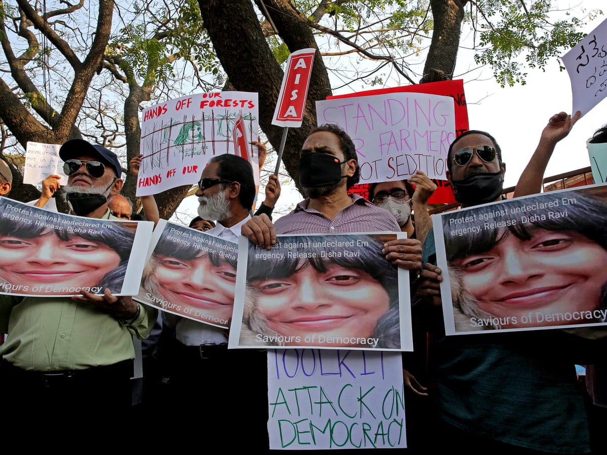 Disha Ravi: the climate activist who became the face of India's ...