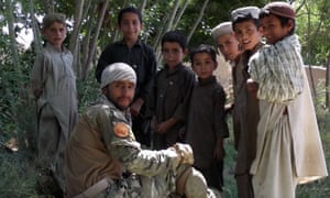 Mohammad Hares at work in Afghanistan.