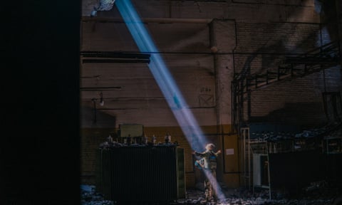A Ukrainian soldier under siege in the Azovstal steelworks, Mariupol