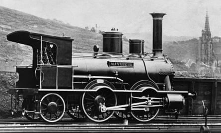 A 19th century German Steam Locomotive known as the “Giant of the Sixties”