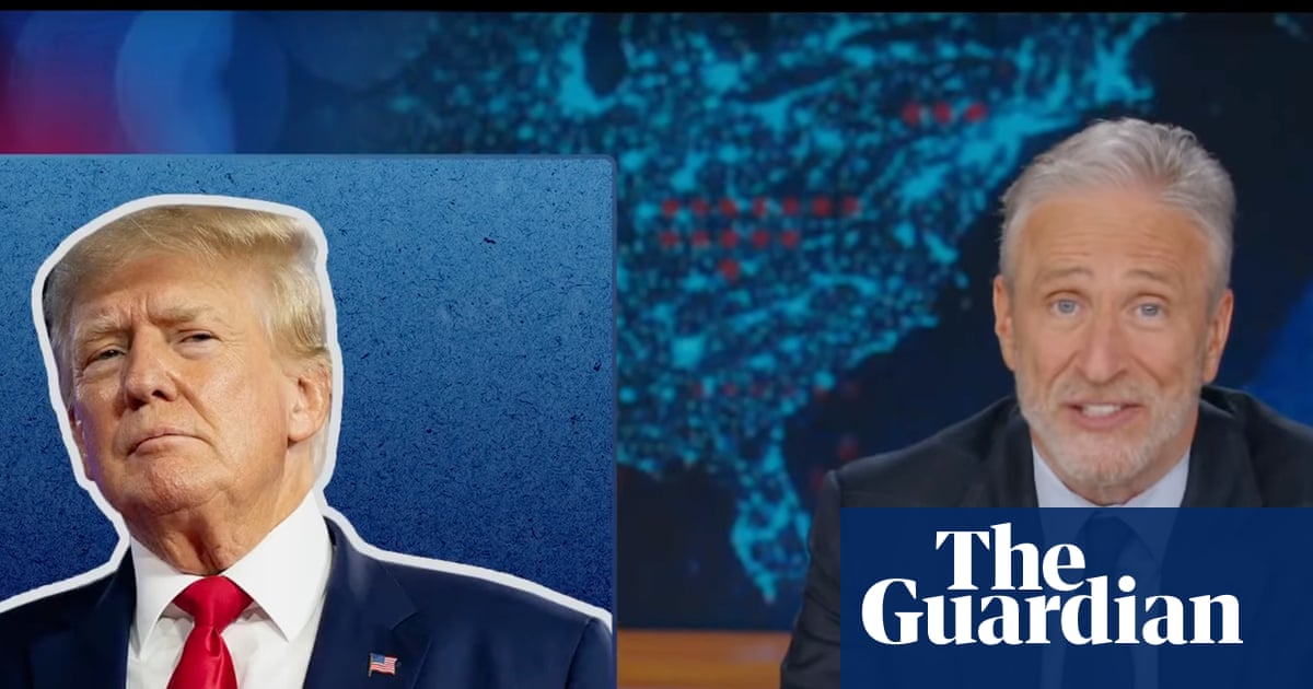 Jon Stewart on Donald Trump: ‘Something is up with his health’