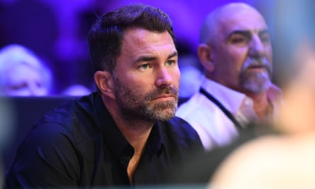 The promoter Eddie Hearn