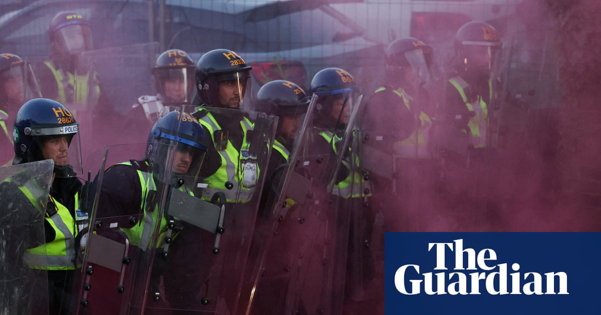 Two men jailed for violence at protest over police treatment of Henry Nowak