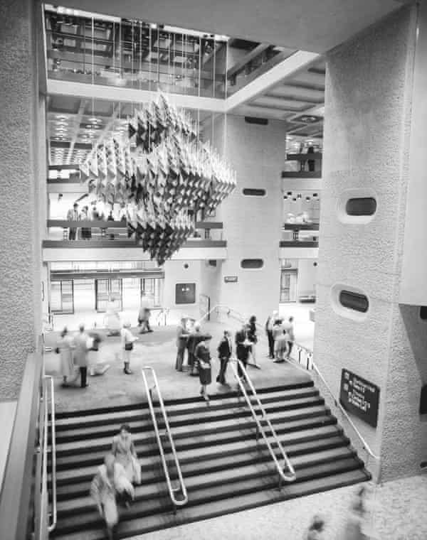 ‘A brutalist hanging gardens of Babylon’ – the maddening, miraculous Barbican hits 40 | Architecture 3 Interior of the Barbican in the early 1980s.