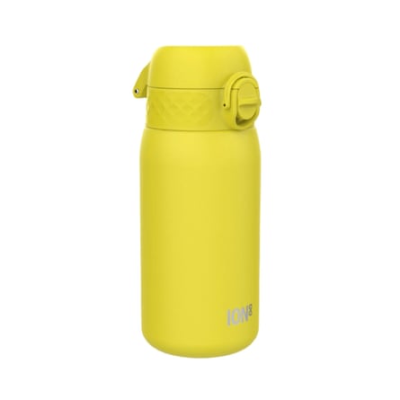 Lime-green water bottle