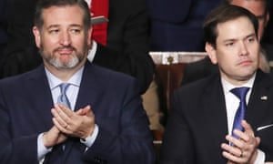 Ted Cruz, left, and Marco Rubio